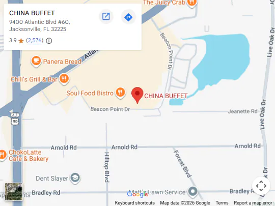Location, 9400 Atlantic Blvd #60, Jacksonville, FL 32225